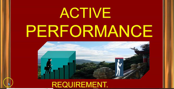Active Performance Recording #01